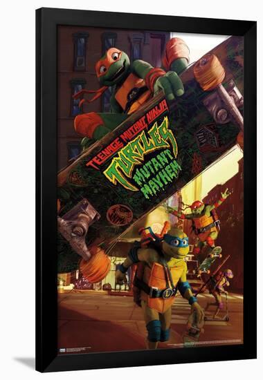 Teenage Mutant Ninja Turtles: Mutant Mayhem - One Sheet-Trends International-Framed Poster