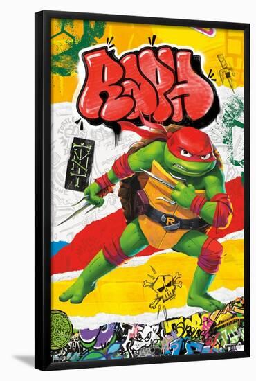 Teenage Mutant Ninja Turtles: Mutant Mayhem - Raphael-Trends International-Framed Poster