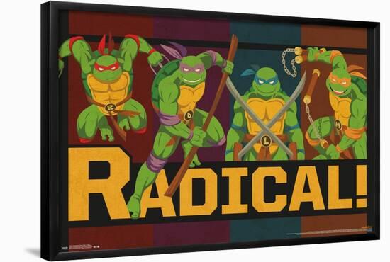 Teenage Mutant Ninja Turtles - Radical-Trends International-Framed Poster