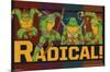 Teenage Mutant Ninja Turtles - Radical-Trends International-Mounted Poster