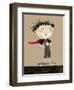 Teenage superhero-Harry Briggs-Framed Premium Giclee Print