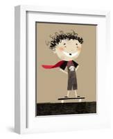 Teenage superhero-Harry Briggs-Framed Giclee Print