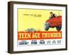 Teenage Thunder, 1957-null-Framed Art Print