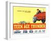 Teenage Thunder, 1957-null-Framed Art Print