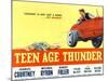 Teenage Thunder, 1957-null-Mounted Art Print