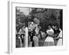 Teenager Elizabeth Eckford Turned Away From Entering Central High School by Arkansas Guardsmen-Francis Miller-Framed Photographic Print