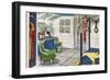 Teenager's Bedroom-null-Framed Art Print