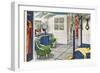 Teenager's Bedroom-null-Framed Art Print