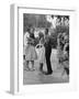 Teenager Suzie Slattery Dancing with Boyfriend Ted Sten-Yale Joel-Framed Photographic Print
