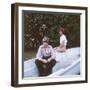 Teenagers 1978-null-Framed Photographic Print