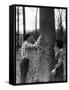 Teenagers Carving Initials on a Tree-Philip Gendreau-Framed Stretched Canvas