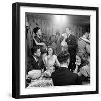 Teenagers Dancing and Socializing at a Party-Nina Leen-Framed Photographic Print