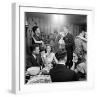 Teenagers Dancing and Socializing at a Party-Nina Leen-Framed Photographic Print