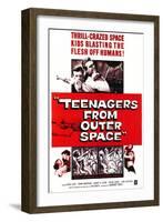 Teenagers From Outer Space, 1959-null-Framed Art Print