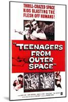 Teenagers From Outer Space, 1959-null-Mounted Art Print