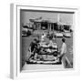 Teenagers Hanging Out at the Local Drive In-Hank Walker-Framed Photographic Print