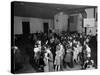 Teenagers of a Small Coal Mining Town Having a Dance in the High Scool Gym-Alfred Eisenstaedt-Stretched Canvas