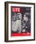 Teenagers Playing Party Game, Pass the Ring, December 20, 1948-Alfred Eisenstaedt-Framed Photographic Print