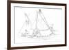 Teepee, 1841-Myers and Co-Framed Giclee Print