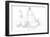 Teepee, 1841-Myers and Co-Framed Giclee Print