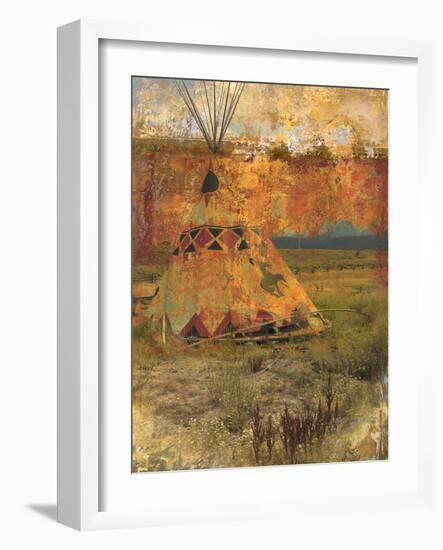 Teepee 1-Sokol-Hohne-Framed Art Print