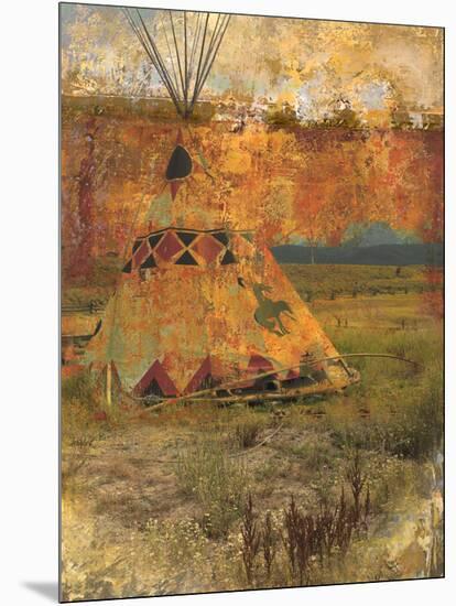 Teepee 1-Sokol-Hohne-Mounted Art Print