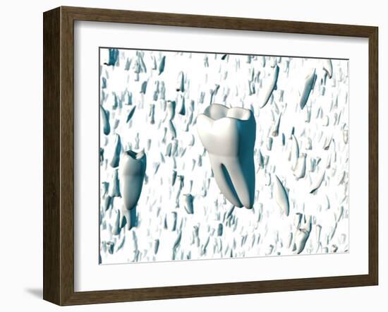 Teeth-David Mack-Framed Photographic Print