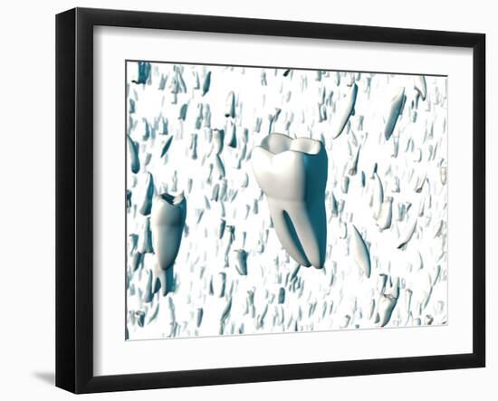 Teeth-David Mack-Framed Photographic Print