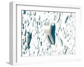 Teeth-David Mack-Framed Photographic Print