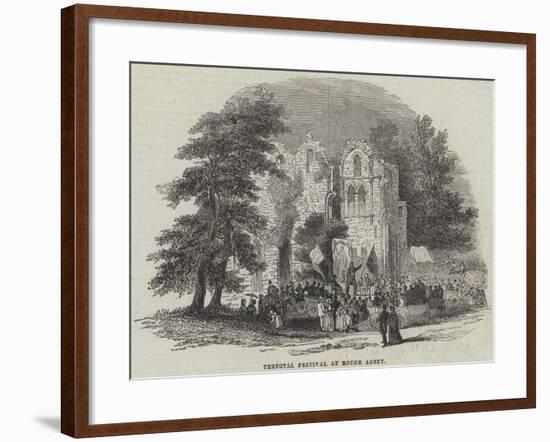 Teetotal Festival at Roche Abbey-null-Framed Giclee Print