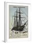 Tegetthof, Ship Used on the Austro-Hungarian Polar Expedition of 1872-1873-null-Framed Giclee Print