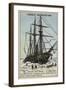 Tegetthof, Ship Used on the Austro-Hungarian Polar Expedition of 1872-1873-null-Framed Giclee Print