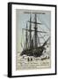 Tegetthof, Ship Used on the Austro-Hungarian Polar Expedition of 1872-1873-null-Framed Giclee Print