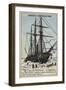 Tegetthof, Ship Used on the Austro-Hungarian Polar Expedition of 1872-1873-null-Framed Giclee Print