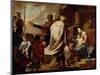 Teh Adoration of the Magi, C.1640 (Oil on Canvas)-Bernardo Cavallino-Mounted Giclee Print