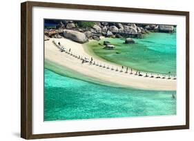 Teh Nangyuan Island or Kor Toa from Thailand-Anake Seenadee-Framed Photographic Print