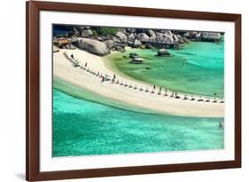 Teh Nangyuan Island or Kor Toa from Thailand-Anake Seenadee-Framed Photographic Print