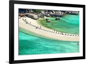Teh Nangyuan Island or Kor Toa from Thailand-Anake Seenadee-Framed Photographic Print