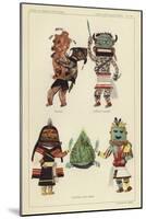 Tehabi, Tunwup Taamu, Kerwan and Mana-null-Mounted Giclee Print