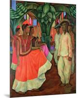 Tehauntepec Dance-Diego Rivera-Mounted Premium Giclee Print