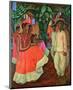 Tehauntepec Dance-Diego Rivera-Mounted Art Print