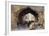 Tehran Bazaar, 1994-Trevor Chamberlain-Framed Giclee Print