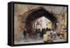 Tehran Bazaar, 1994-Trevor Chamberlain-Framed Stretched Canvas