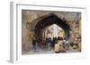 Tehran Bazaar, 1994-Trevor Chamberlain-Framed Giclee Print