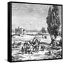 Tehran, Iran, 1895-null-Framed Stretched Canvas