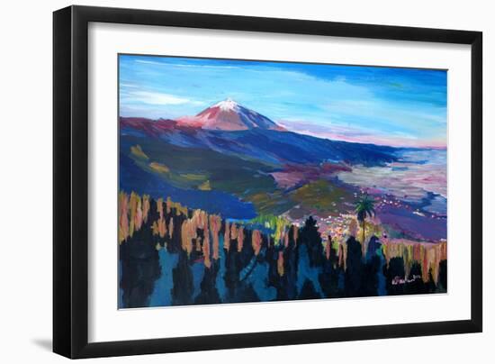 Teide Tenerife Spain Canary Islands Astonishing-Markus Bleichner-Framed Art Print