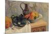 Teiera, Brocca e Frutta, 1899-Paul Gauguin-Mounted Giclee Print