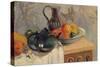 Teiera, Brocca e Frutta, 1899-Paul Gauguin-Stretched Canvas