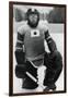 Teiji Homna, Japan Ice Hockey Team, Winter Olympics, Garmisch-Partenkirchen, Germany, 1936-null-Framed Giclee Print