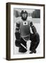 Teiji Homna, Japan Ice Hockey Team, Winter Olympics, Garmisch-Partenkirchen, Germany, 1936-null-Framed Premium Giclee Print